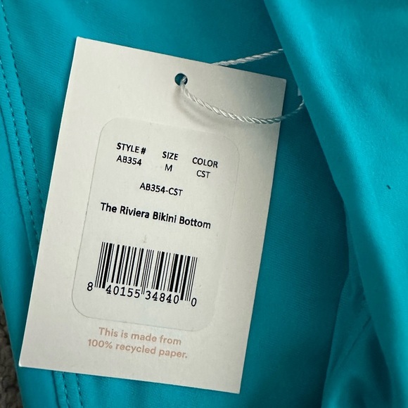 Andie Swim Bikini Bundle 6-piece Hipster Riviera Bermuda Caicos Scala Top Medium - Picture 3 of 8